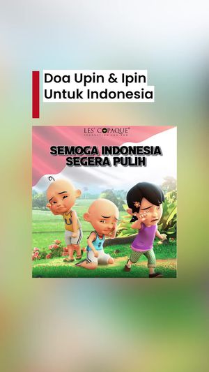 Video: Upin & Ipin Doakan Indonesia Segera Pulih