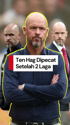Video Ten Hag Dipecat Leverkusen, Rekor Pemecatan Tercepat di Bundesliga