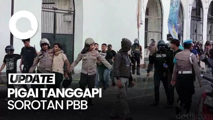 Video PBB Soroti Penanganan Demo di RI, Ini Kata Pigai