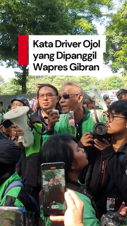Video: Pengakuan Driver Ojol yang Dipanggil Wapres Gibran