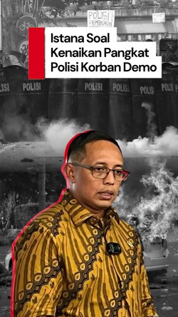 Video Istana Buka Suara Soal Arahan Prabowo Polisi Korban Demo Naik Pangkat