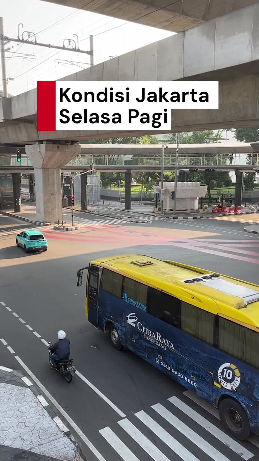 Video: Aktivitas Jakarta Selasa Pagi Kembali Normal