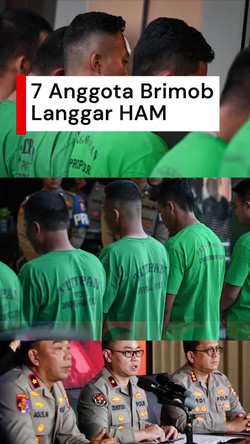 Video 7 Anggota Brimob Lindas Ojol Langgar HAM, Komnas HAM Kumpulkan CCTV