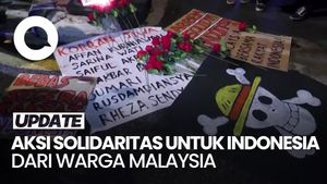 Video: Momen Warga Malaysia Gelar Aksi Solidaritas untuk Masyarakat RI