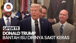 Video: Trump Bantah Sakit Keras Usai 2 Hari Hilang, Ngaku Sibuk Golf