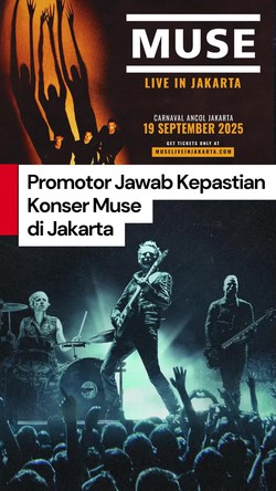 Video: Promotor Pastikan Konser Muse di Jakarta Tetap Digelar 19 September