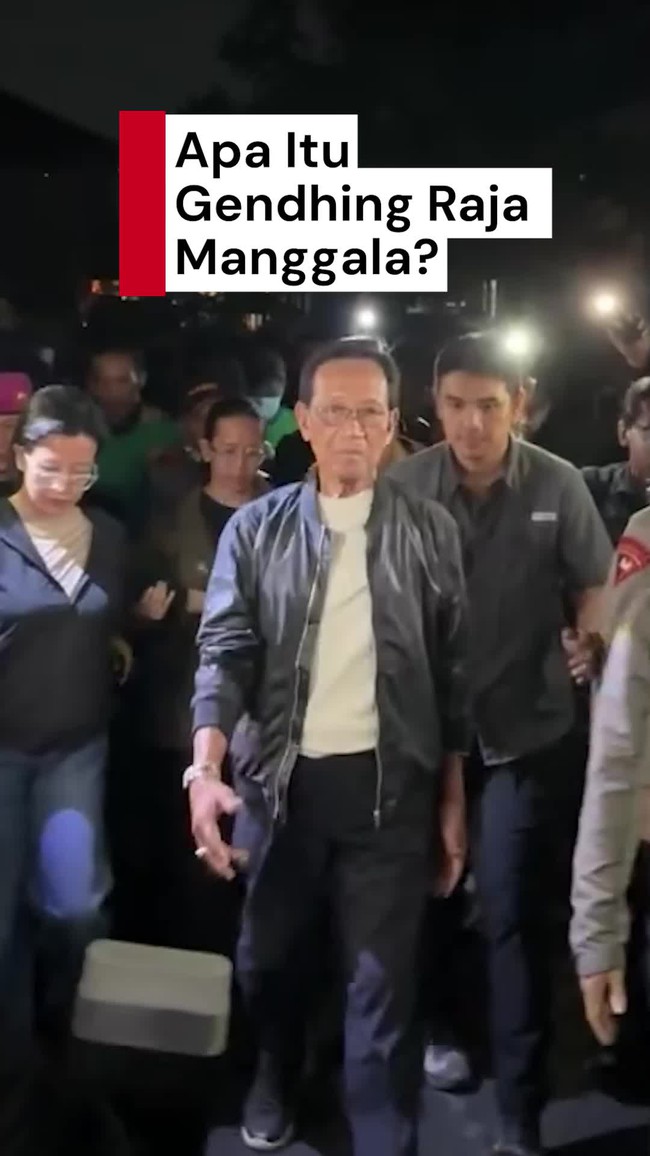 Video: Makna Gendhing Raja Manggala yang Iringi Sultan Jogja Temui Masa Aksi
