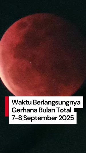 Video: Akan Ada Fenomena Gerhana Bulan Total 7 September, Catat Waktunya!