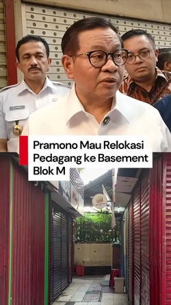 Video Gratis Sewa 2 Bulan Buat Pedagang yang Mau Pindah ke Basement Mal Blok M