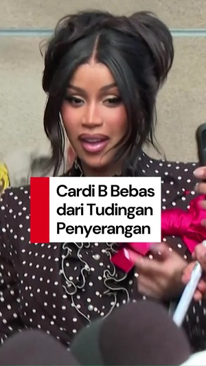 Video Kata-kata Cardi B Setelah Dinyatakan Bebas dari Tudingan Penyerangan