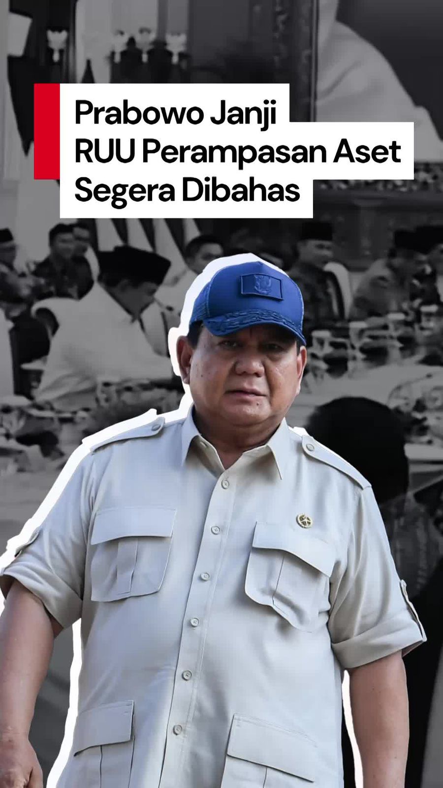Video: Janji Prabowo Segera Bahas RUU Perampasan Aset