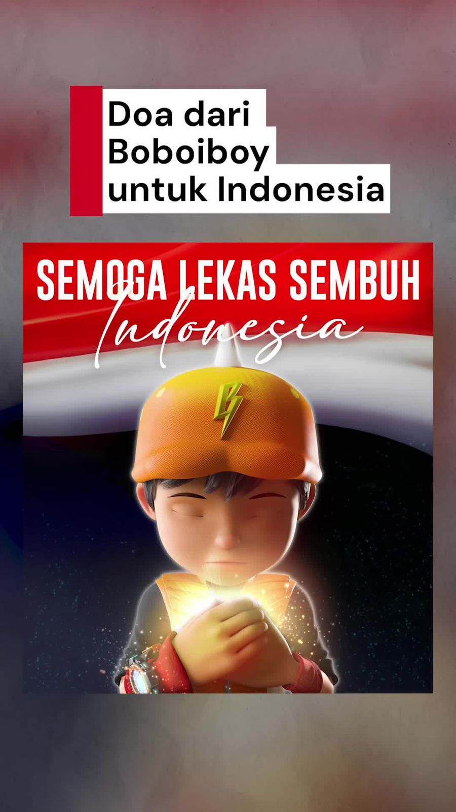 Video: Setelah Upin & Ipin, Giliran Boboiboy Doakan Indonesia