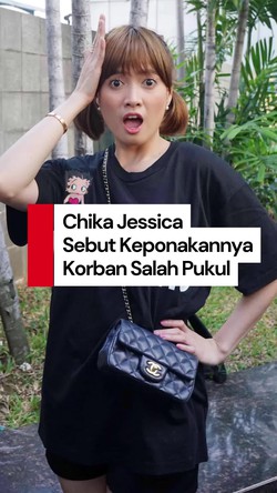 Video: Keponakan Chika Jessica Jadi Korban Salah Pukul Demo di Bandung