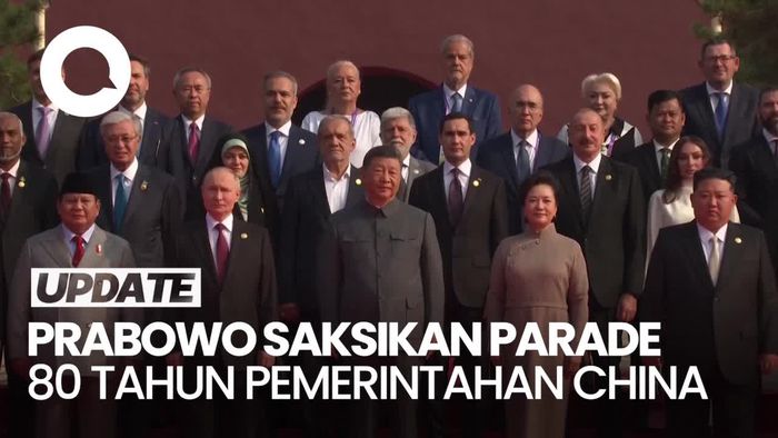 Video: Momen Prabowo Hadiri Parade Peringatan 80 Tahun Pemerintahan China