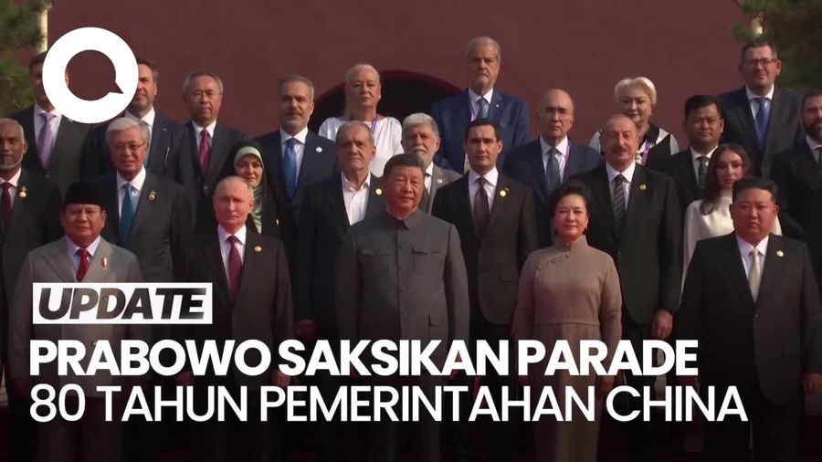 Video: Momen Prabowo Hadiri Parade Peringatan 80 Tahun Pemerintahan China