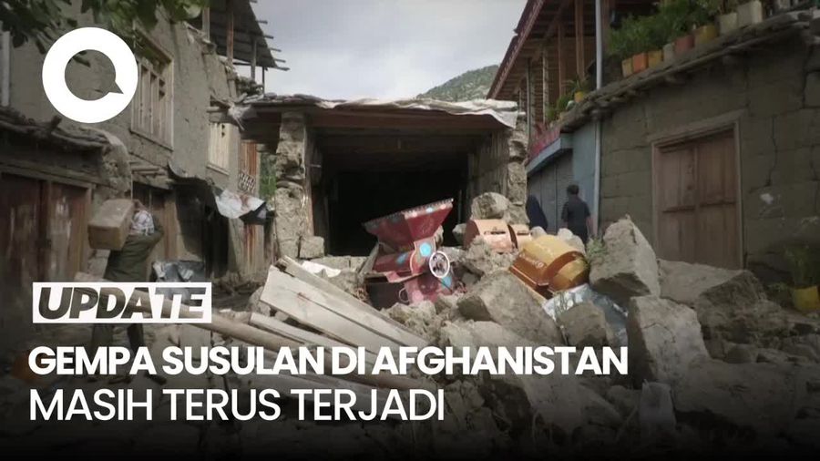 Video: Gempa Susulan Masih Terjadi, Warga Afghanistan Minta Bantuan