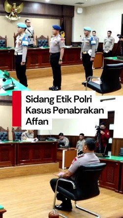 Video: Kompol Kosmas Jalani Sidang Etik Kasus Penabrakan Affan Kurniawan