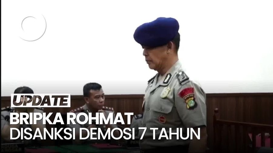 Video: Bripka Rohmat Sopir Rantis Pelindas Affan Disanksi Demosi 7 Tahun