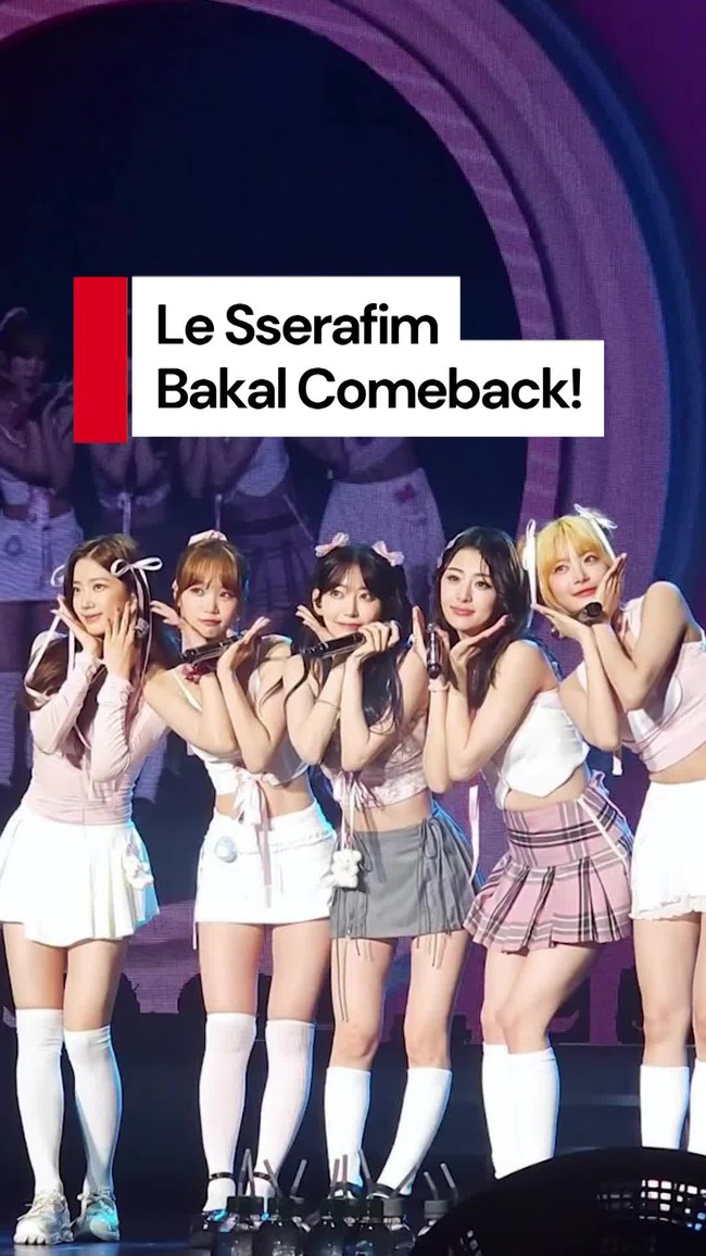 Video: Pengumuman! Le Sserafim Comeback Oktober 2025