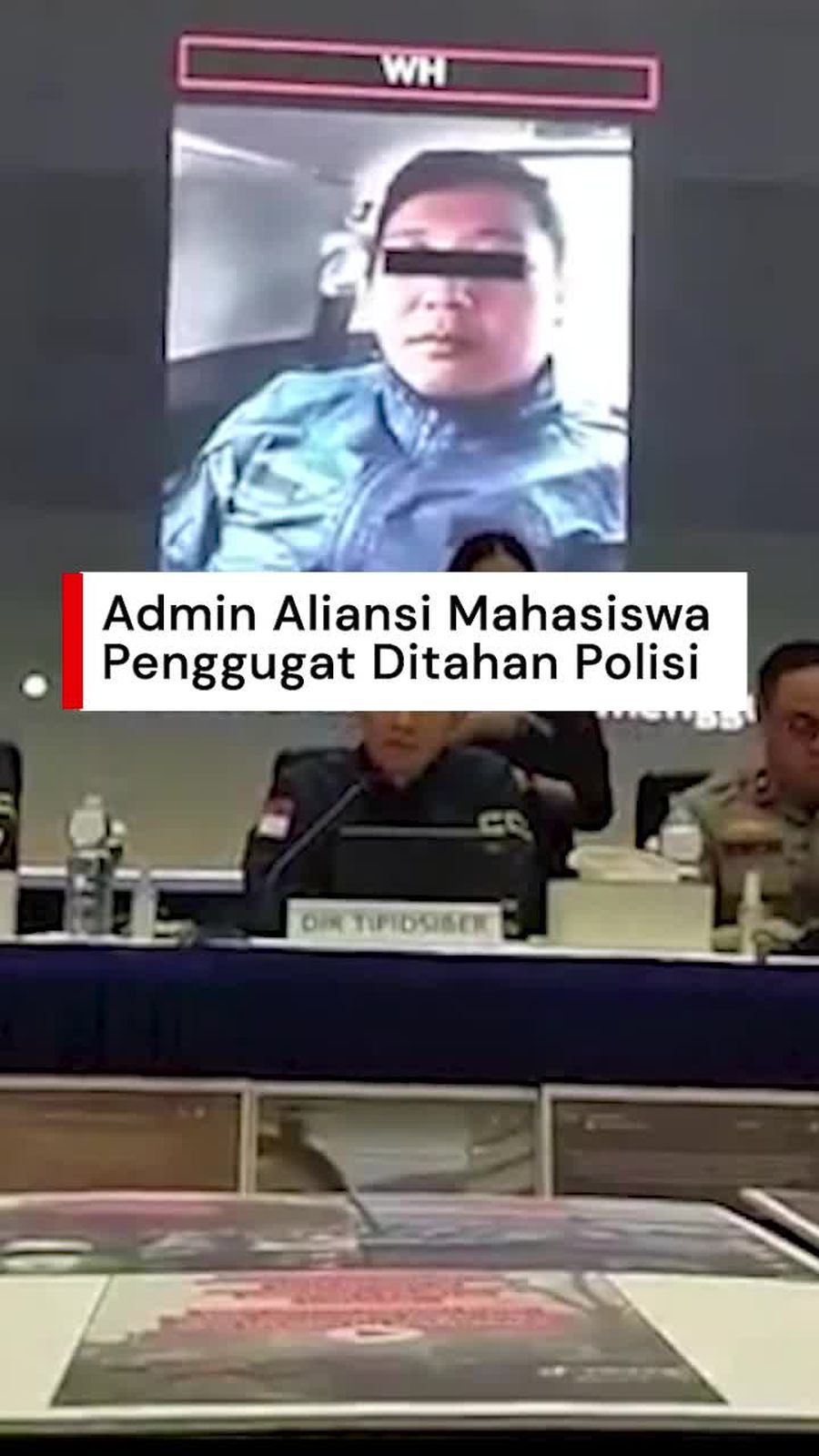 Video: Manipulasi Ajakan Demo, Admin IG Aliansi Mahasiswa Penggugat Ditahan
