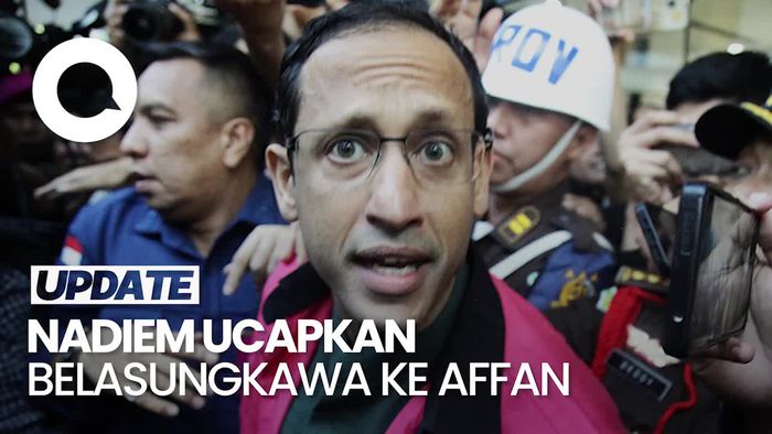 Video: Momen Nadiem Ucap Belasungkawa ke Affan dan Ojol