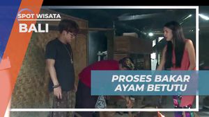 Melakukan Proses Bakar Ayam Betutu yang Memakan Waktu Lama di Bali  
