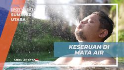 Merasakan Keseruan Bermain Air dan Berbagai Aktivitas di Mata Air Bah Tio, Sumatera Utara  