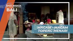 Melihat Beragam Topeng Menari Kesenian Bali yang Menarik di Bali  