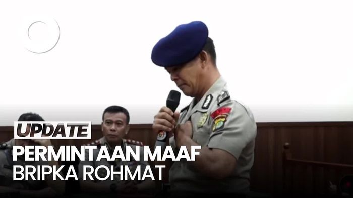 Video Bripka Rohmat Minta Maaf ke Keluarga Affan: Saya Hanya Jalankan Perintah
