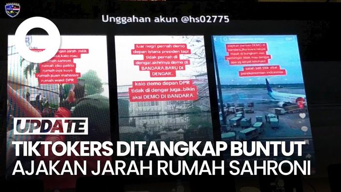 Video: TikTokers Dibekuk Buntut Konten Ajakan Jarah Rumah Sahroni-Uya Kuya