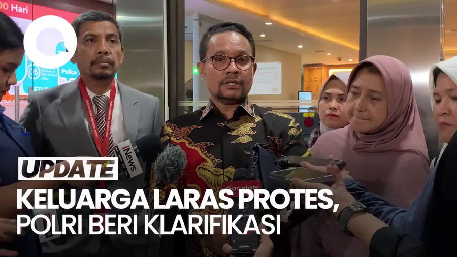 Video Polisi Respons Protes Keluarga Laras Faizati