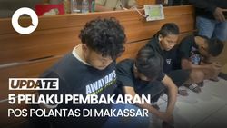 Video Pengakuan Pembakar Pos Polisi di Makassar: Nggak Tahu, Bodoh Saya
