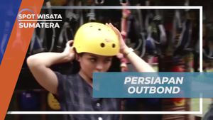 Melakukan Aktivitas Outbound dengan Pengaman di Area Adventure Taman Simalem, Sumatera Utara  