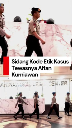 Video: Sidang Etik Bripka Rohmat Sopir Rantis Pelindas Ojol Affan