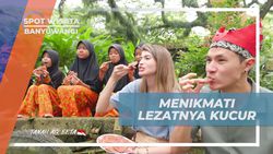 Menikmati Lezatnya Kuliner Kucur Bersama Selebriti di Banyuwangi  