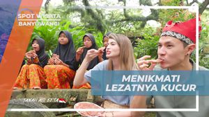 Menikmati Lezatnya Kuliner Kucur Bersama Selebriti di Banyuwangi  