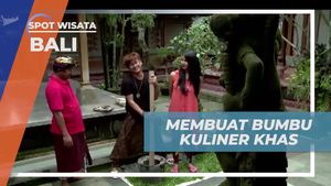 Membuat Bumbu Tradisional untuk Ayam Betutu di Bali  
