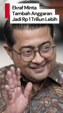 Video: Ekraf Minta Tambah Anggaran Jadi Rp 1 T Buat Pertumbuhan Ekonomi