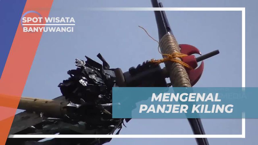 Mengenal Kincir Raksasa Panjer Kiling Sebagai Pengusir Hama di Banyuwangi  