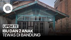 Video Kesaksian Warga Saat Temukan Ibu-2 Anak di Bandung Tewas