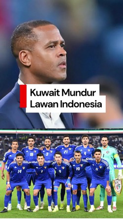 Video Kata Kluivert soal Mundurnya Kuwait Lawan Timnas Indonesia