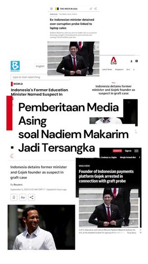 Video: Kabar Nadiem Makarim Jadi Tersangka Korupsi Turut Disorot Media Asing