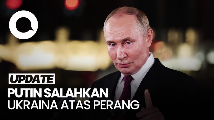 Video: Putin Ungkit Perjanjian Minsk, Salahkan Ukraina Atas Perang