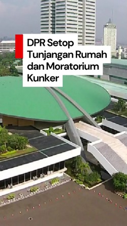 Video: DPR Setop Tunjangan Rumah dan Moratorium Kunker Luar Negeri