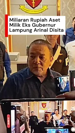 Video: Kejati Sita Aset Rp 38,5 M Milik Eks Gubernur Lampung Arinal