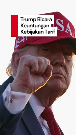 Video Trump: Tanpa Kebijakan Tarif, AS Akan Dimanfaatkan Negara Lain