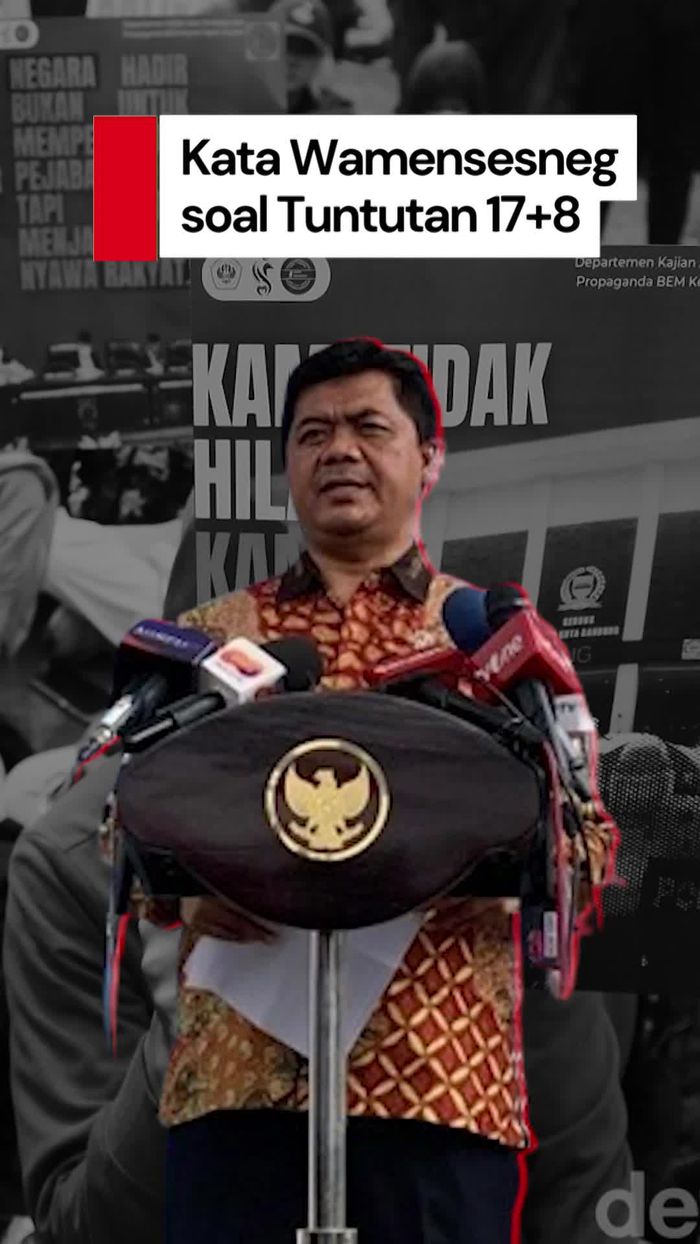 Video Istana soal Tuntutan 17+8: Semua Ditindaklanjuti