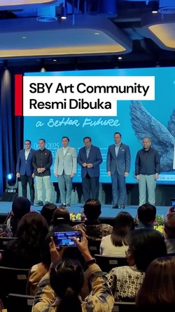 Video: SBY Art Community Resmi Dibuka, Bawa Pesan Perdamaian