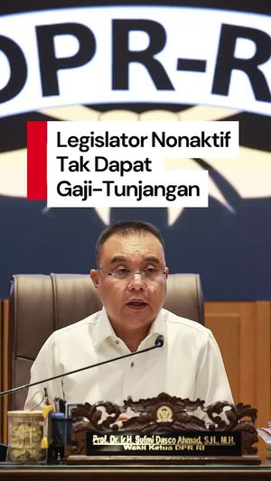 Video: Anggota DPR Nonaktif Kini Tak Lagi Dapat Gaji dan Tunjangan