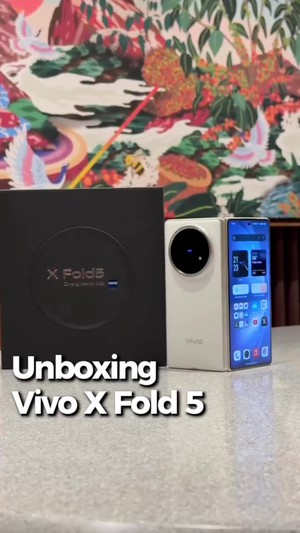 Video: Vivo X Fold 5, HP Lipat Tipis Nan Gahar